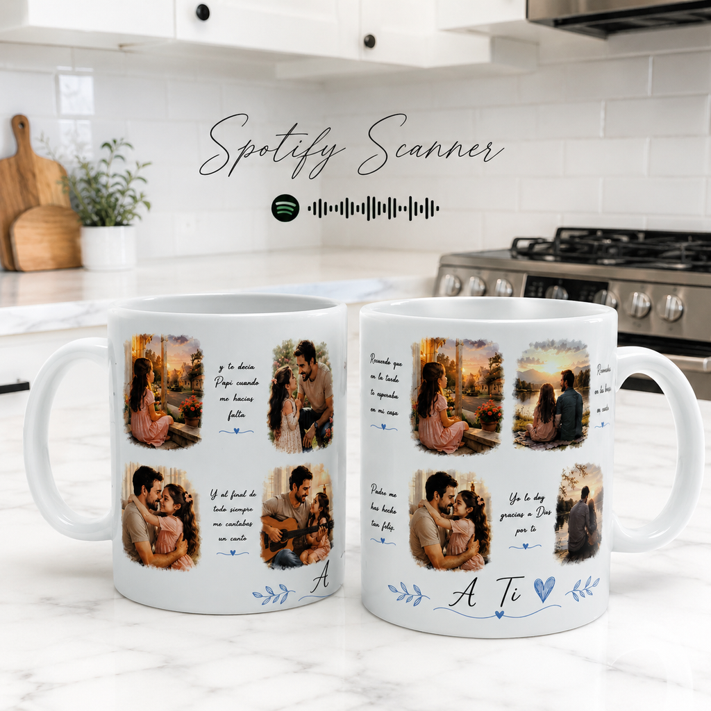 Taza para Papá "A ti"