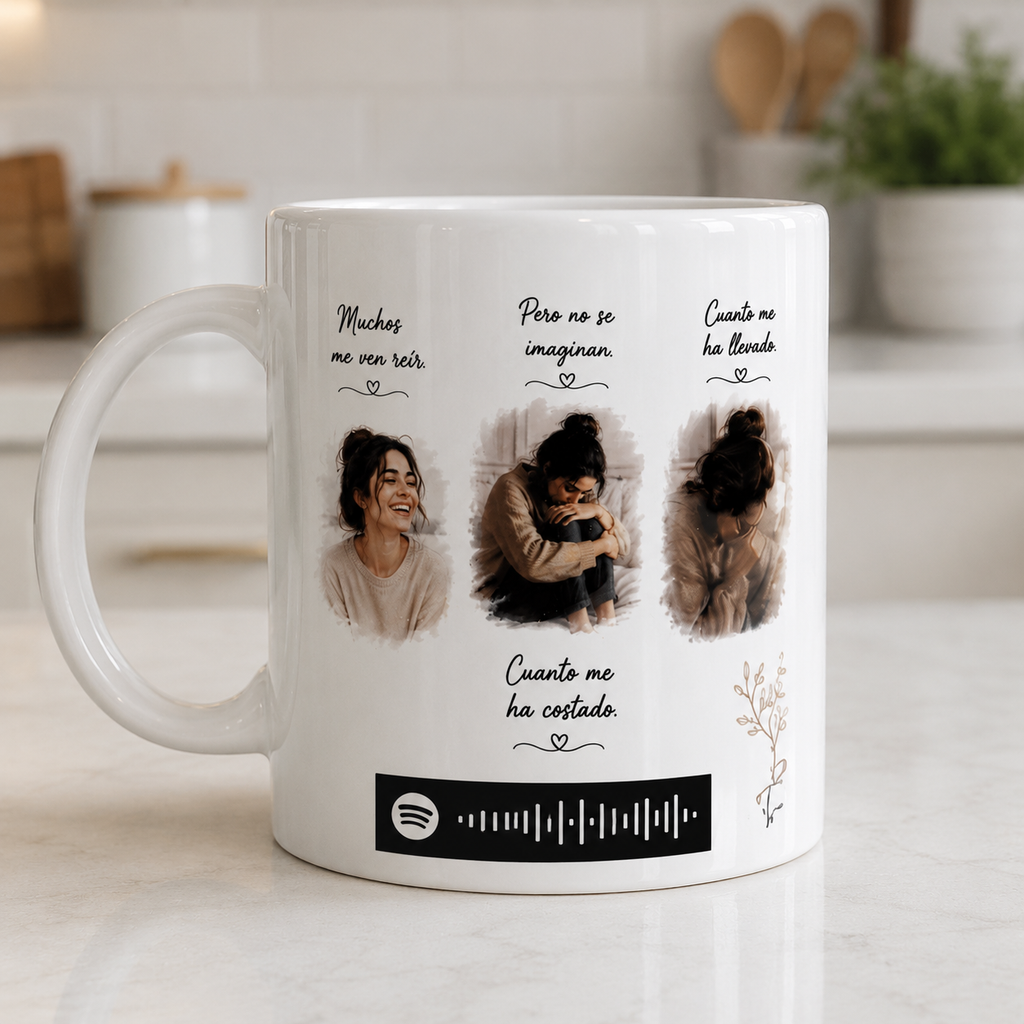 Taza "Herido pero Caminando"