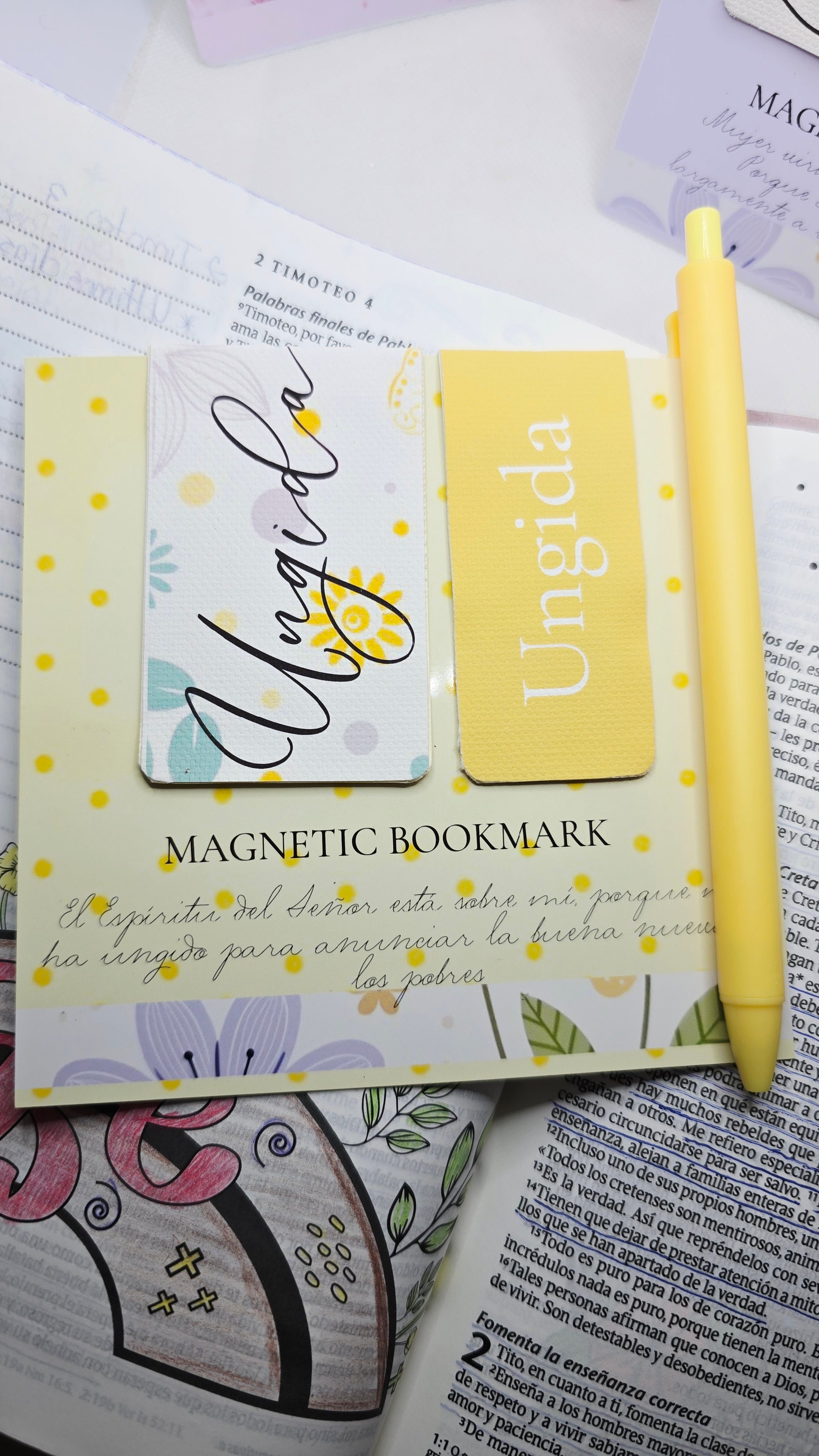 Magnetic Bookmark "UNGIDA"